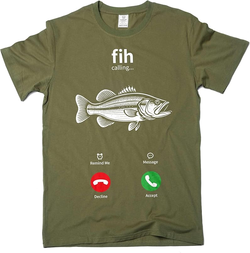 Fih Shirt Fishing Humorous Fisherman Military